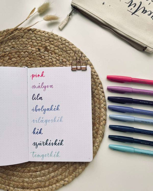 Pentel Touch Sign Pen ecsetfilc - Image 2