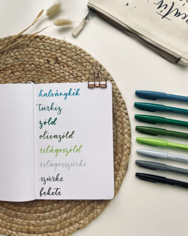 Pentel Touch Sign Pen ecsetfilc - Image 4