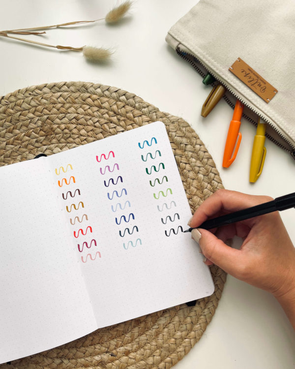 Pentel Touch Sign Pen ecsetfilc - Image 5