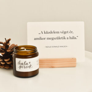 Hála percek kártyacsomag